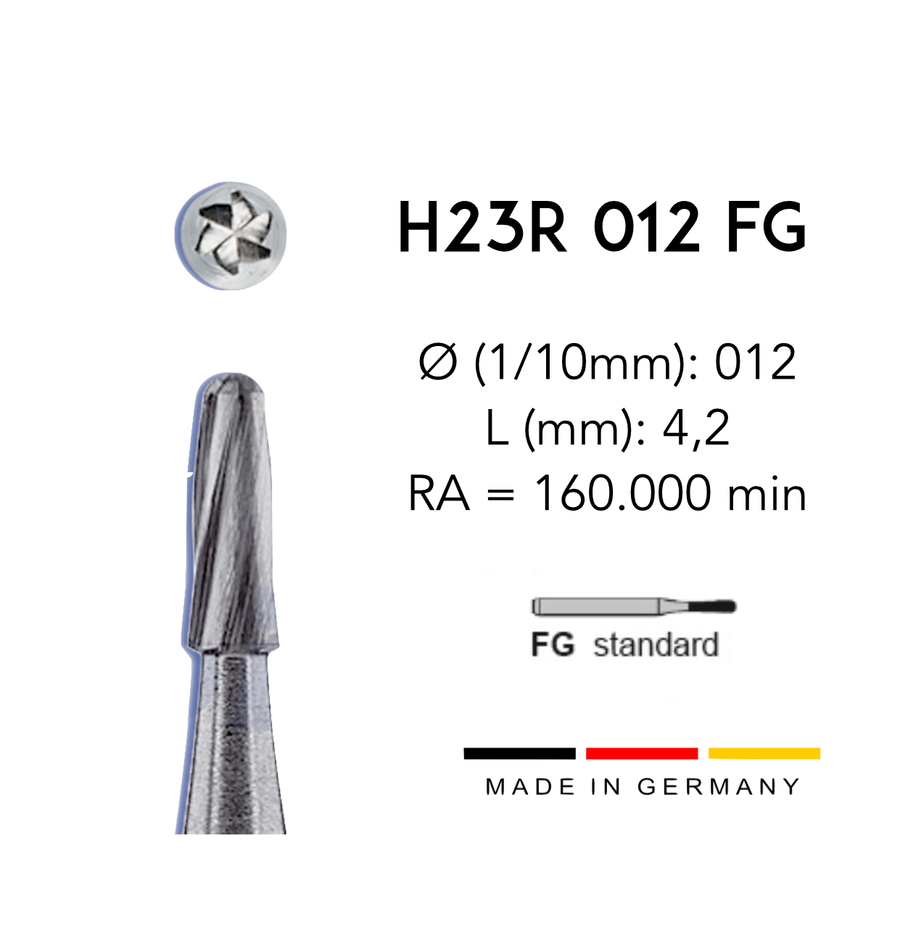 Hartmetall-Bohrer H23R – Ansicht 2