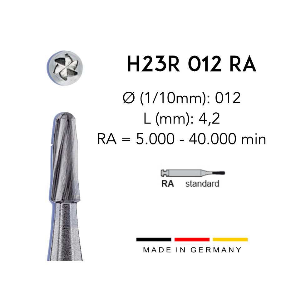 Hartmetall-Bohrer H23R – Ansicht 1