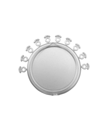 Elastische Ligaturen mit Aufbiss – Silber