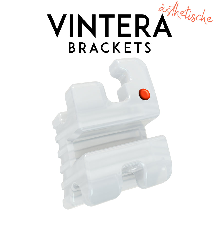 Vintera Ceramic Brackets – Vorderansicht