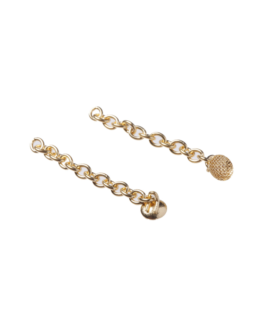 Knöpfchen mit Kette – Gold