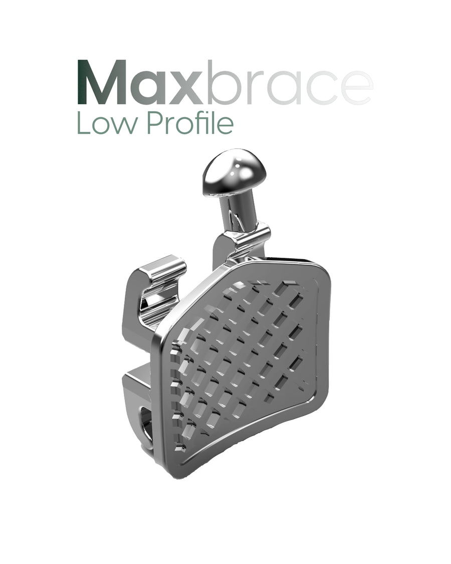 MaxBrace mini Brackets – Rückansicht