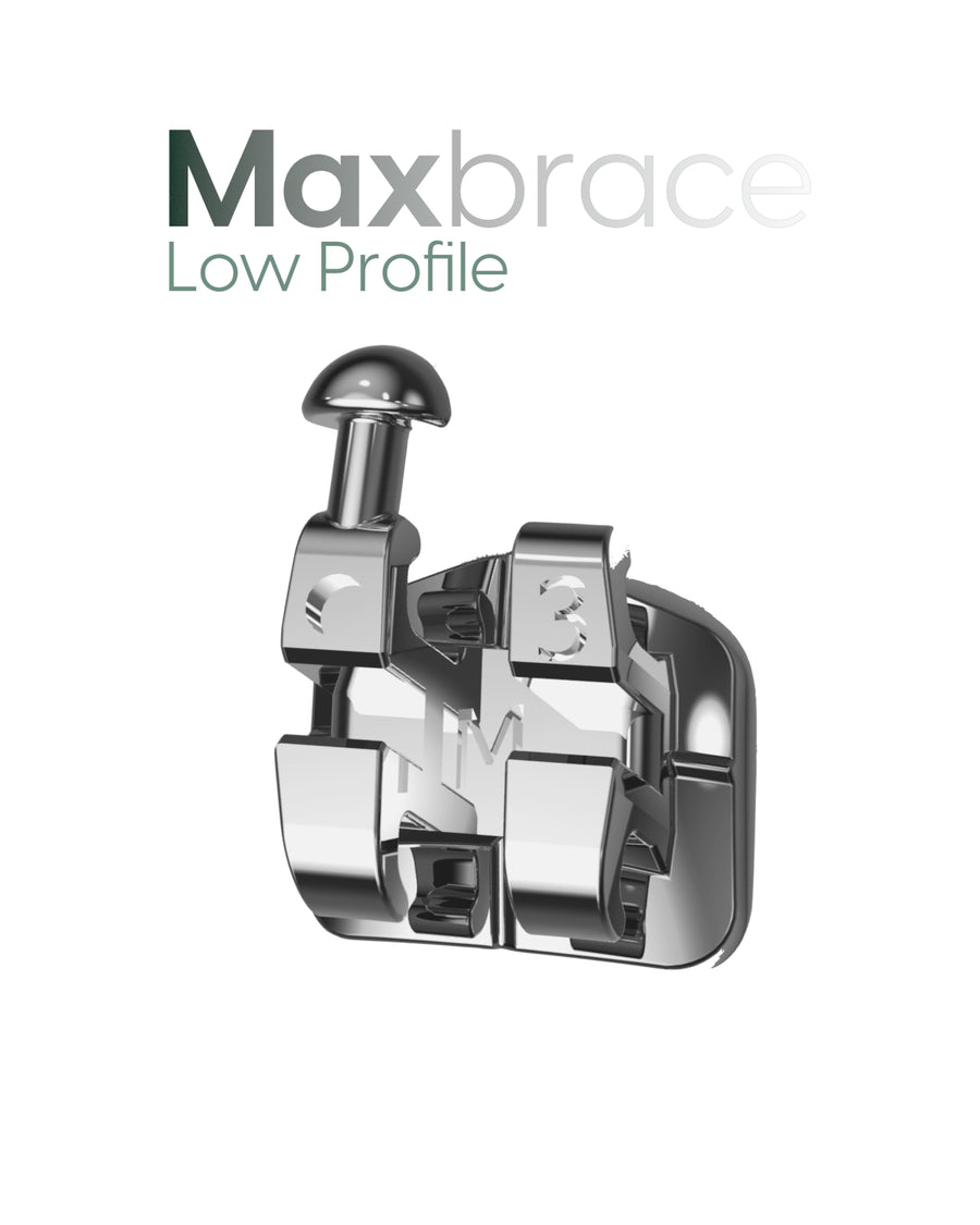 MaxBrace mini Brackets – Vorderansicht