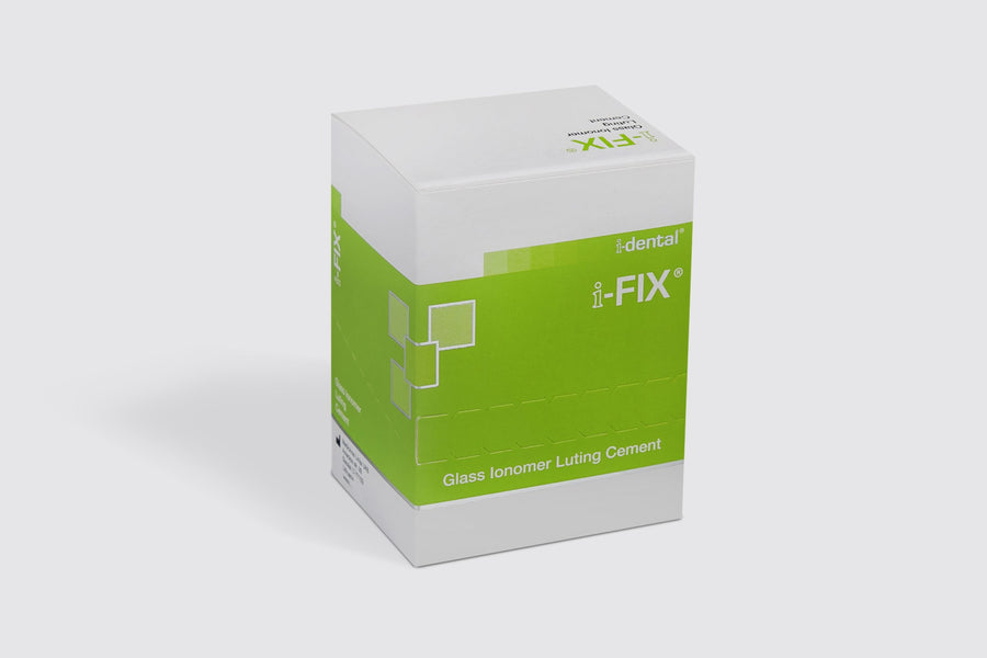 i-FIX (Glasionomer-Befestigungszement) – Verpackung