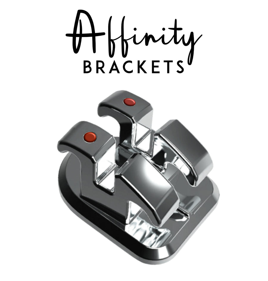 Affinity Basic Metallbrackets für KFO-Praxen, Roth und MBT