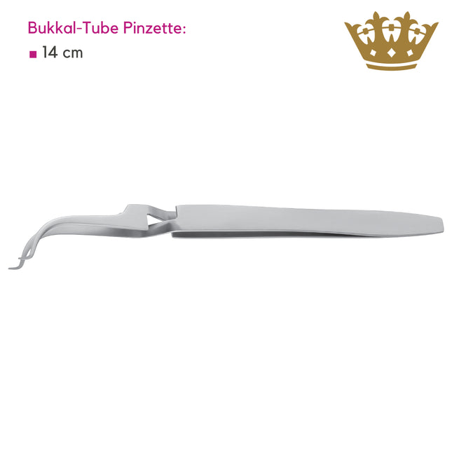 Buccal tube forceps (with positioning aid)