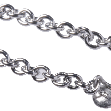 Knöpfchen mit Kette (Gold/Silber)