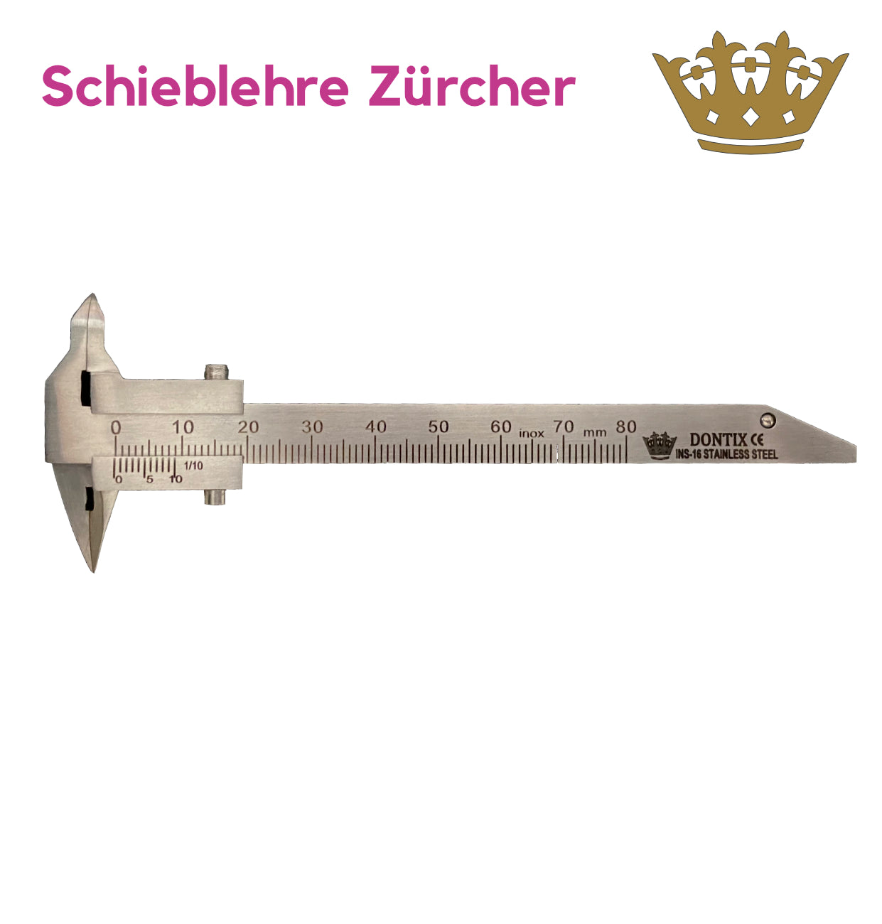 Schieblehre Zürcher – Dontix GmbH